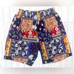Men’s patchwork shorts